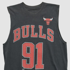 Chicago Bulls 90s Tank sale - Black Vintage online