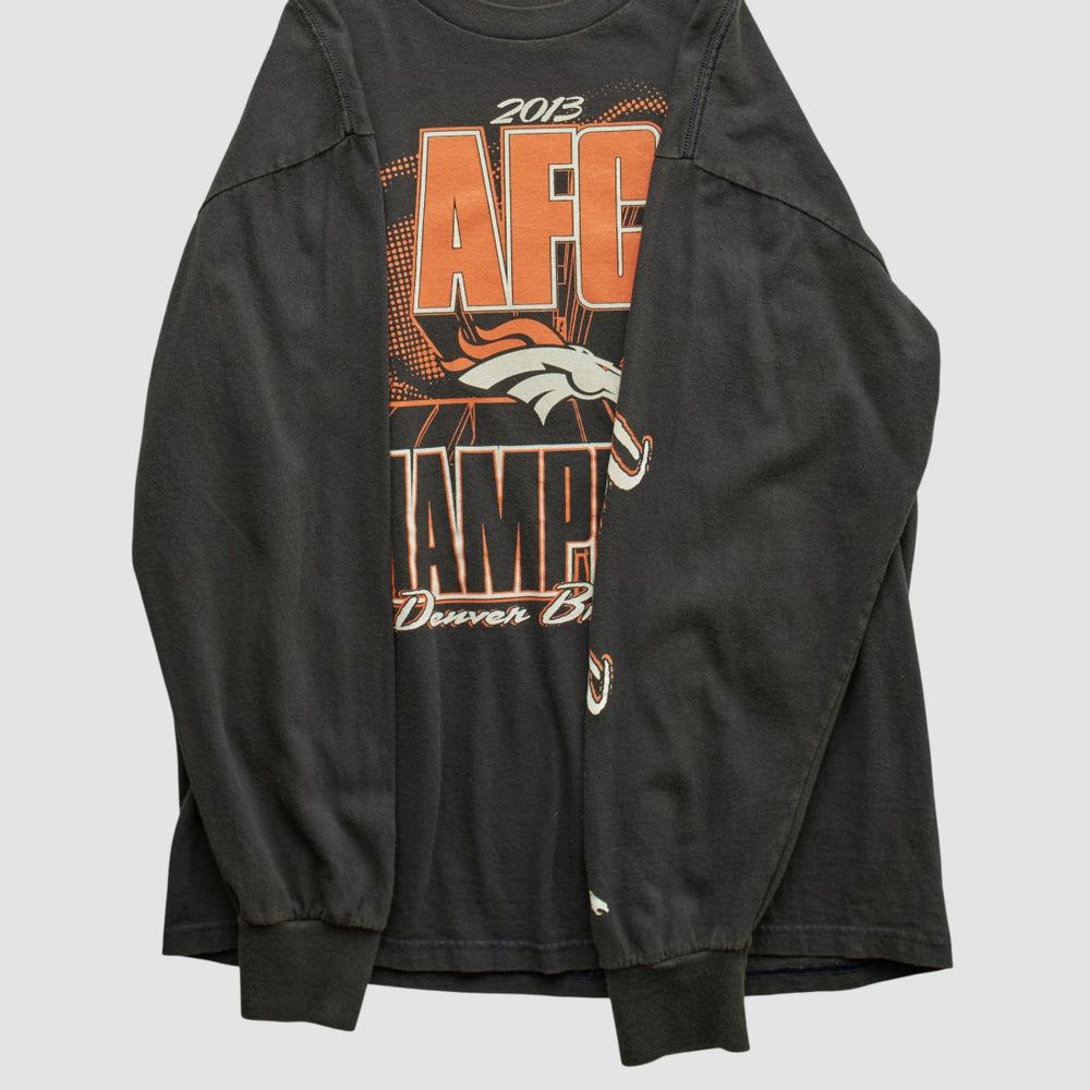 Denver Broncos NFL 2013 Long Sleeve T-shirt - Black Vintage online