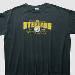 Pittsburgh Steelers NFL 2000s T-shirt - Black Vintage discount