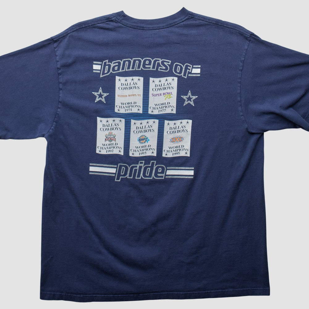 Dallas Cowboys Reebok 2000s T-shirt - Navy Vintage discount