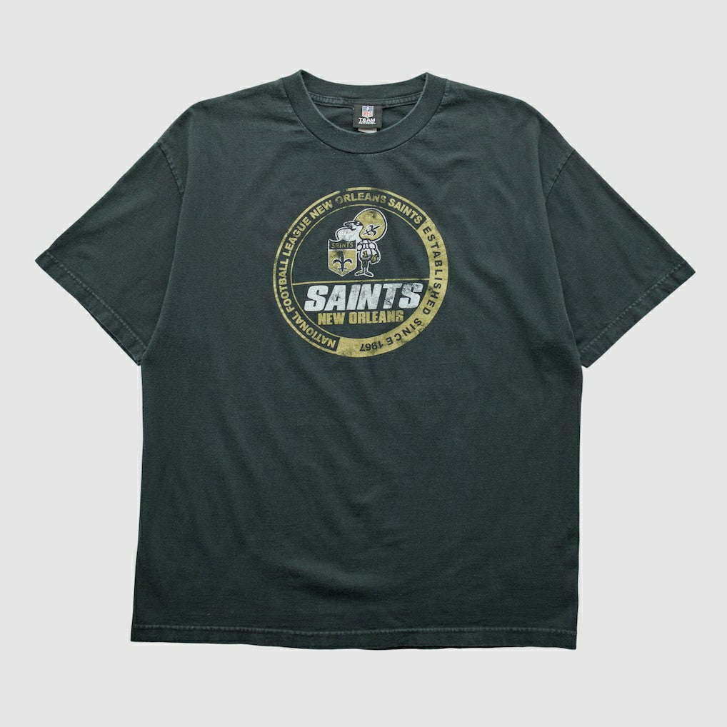New Orleans Saints NFL 2010s T-shirt - Black Vintage online