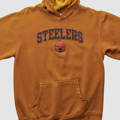 Pittsburgh Steelers NFL 2000s Hooded Pullover Sweatshirt - Clay Vintage for sale