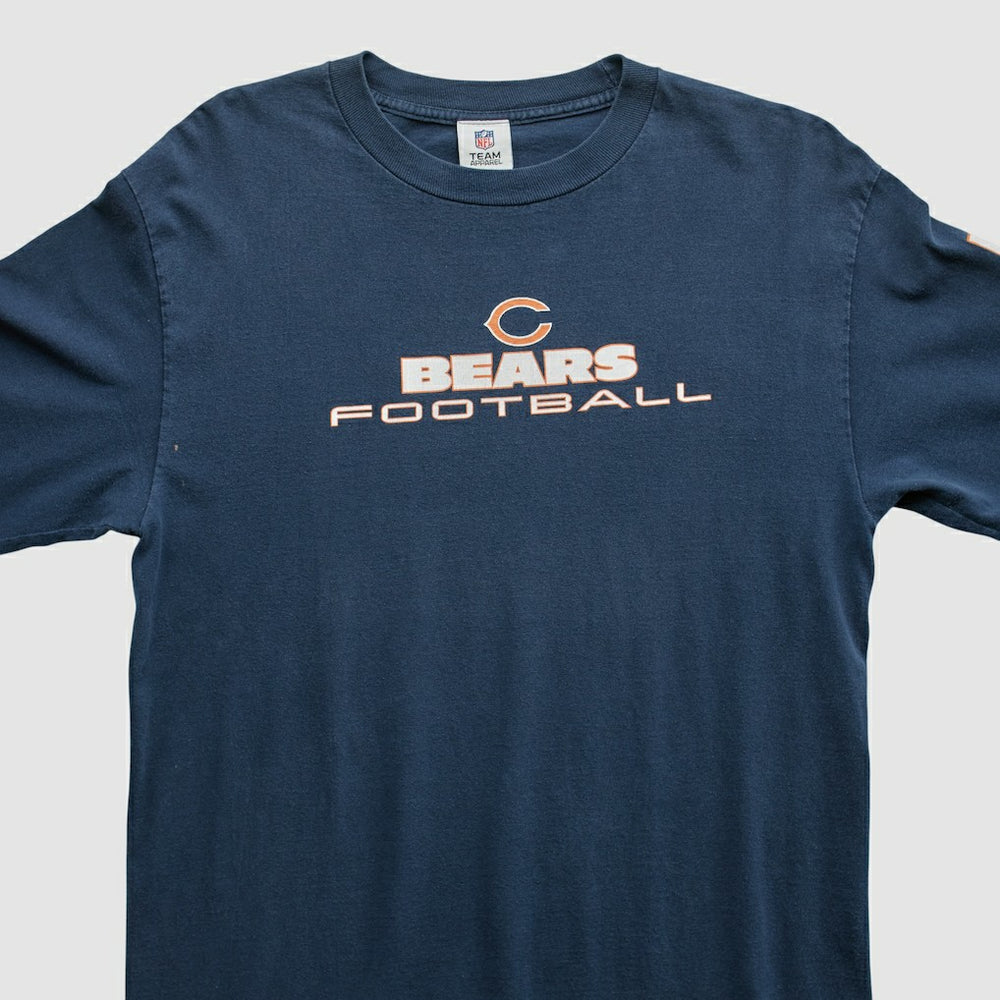 Chicago Bears NFL 2010s Long Sleeve T-shirt - Navy Vintage online