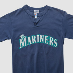 Seattle Mariners Genuine Merchandise 2000s T-shirt Navy Vintage