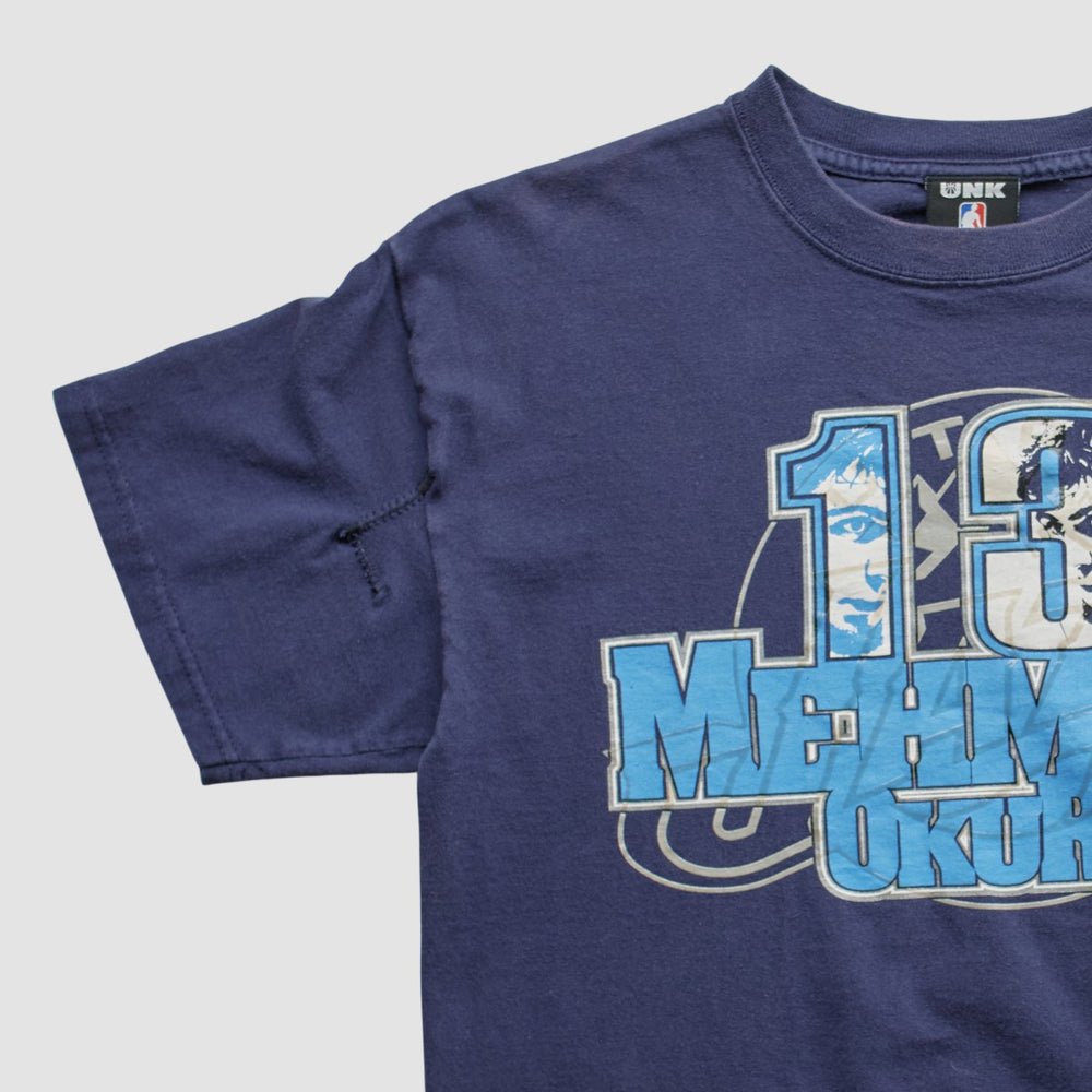 Mehmet Okur UNK 2000s T-shirt - Navy Vintage discount