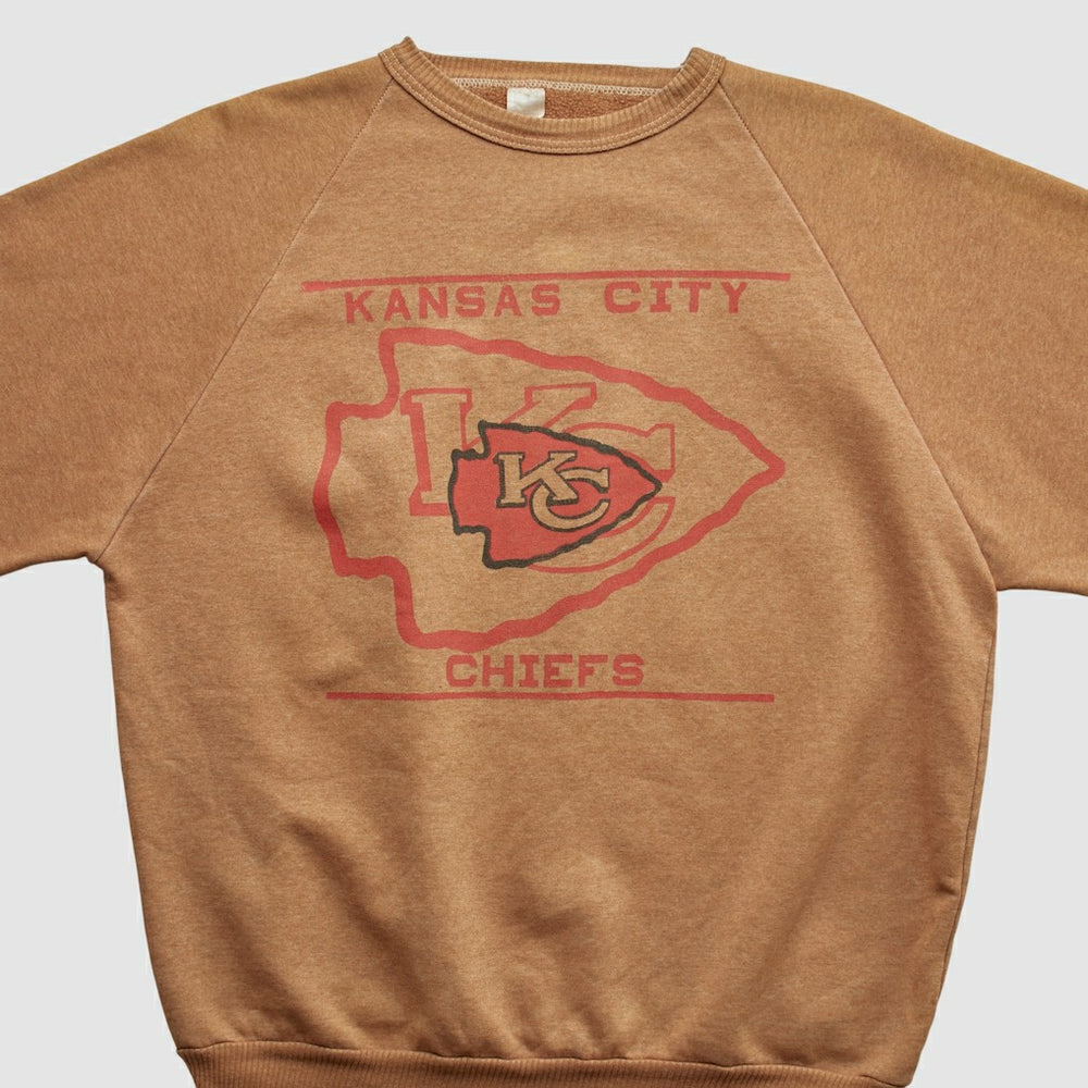 Kansas City Chiefs Pullover Sweatshirt - Clay Vintage cheap