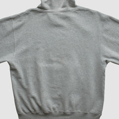 New York Yankees Majestic 2000s Hooded Pullover Sweatshirt Heather Gray Vintage