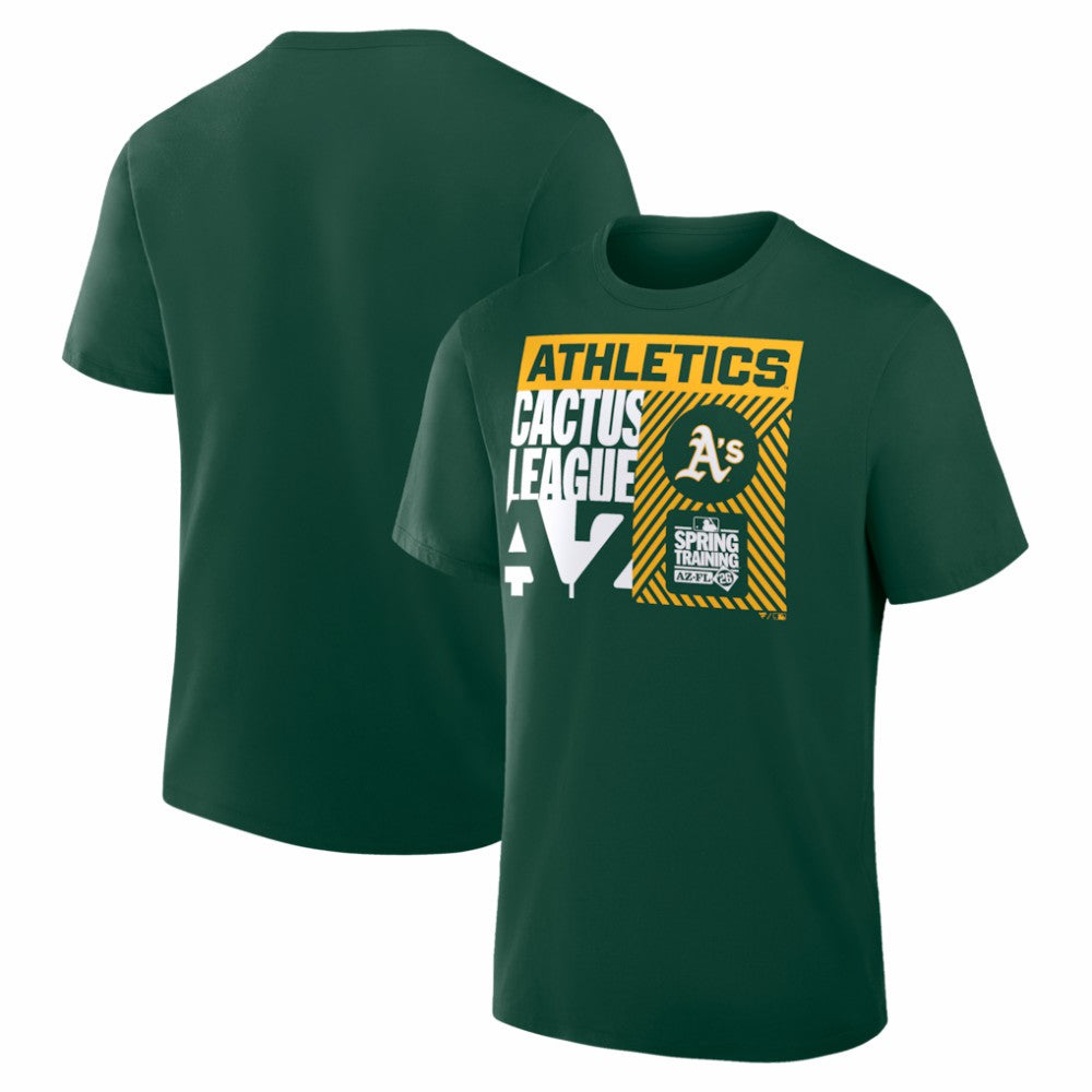Athletics 2026 Spring Training True Icon T-Shirt Green