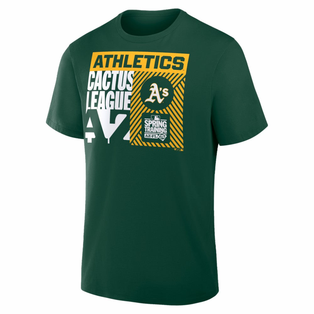 Athletics 2026 Spring Training True Icon T-Shirt Green
