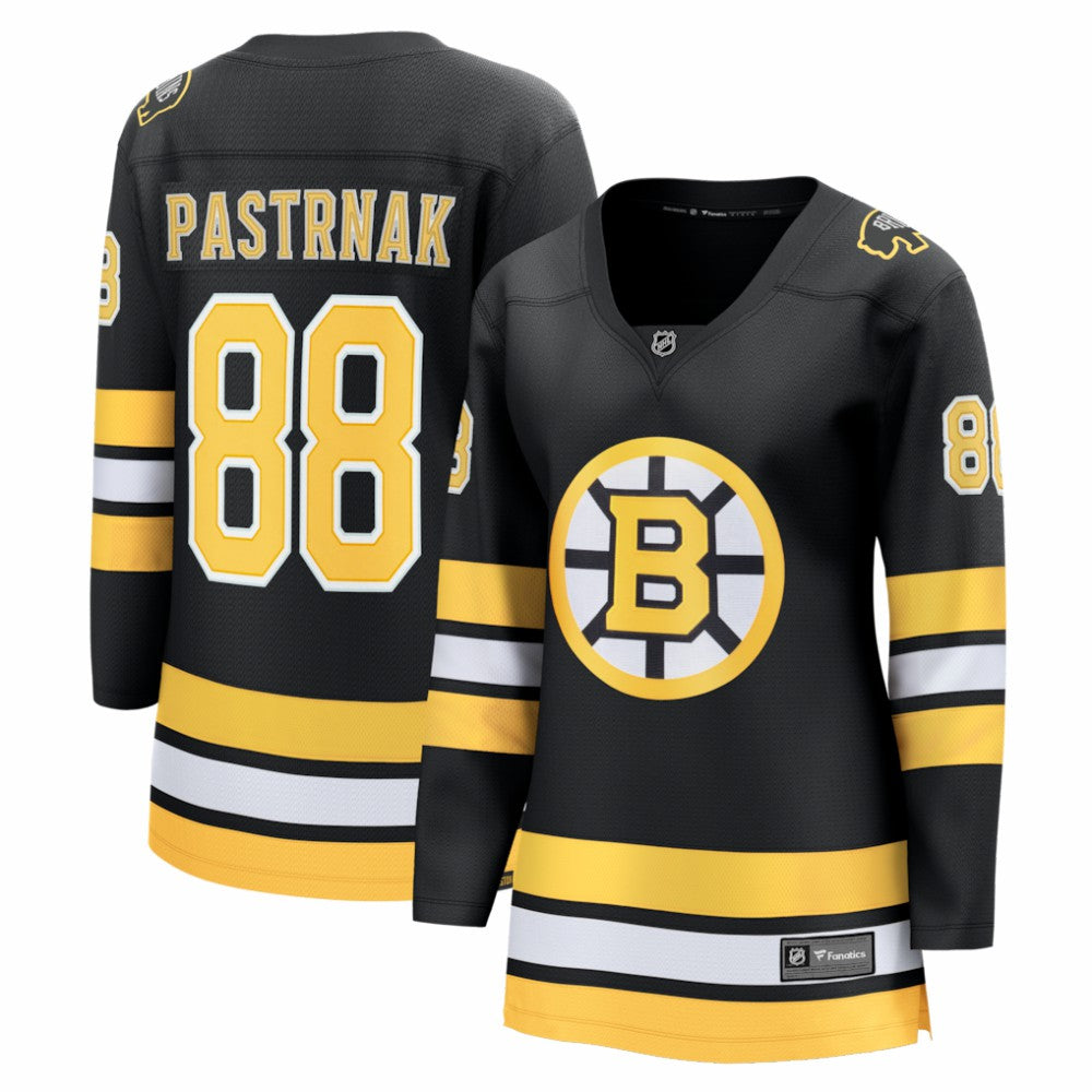 David Pastrnak Boston Bruins Fanatics Women's Home Breakaway Jersey - Black Jerseys