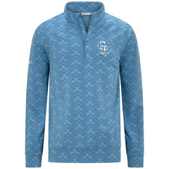 Colorado Rockies Levelwear Chameleon Quarter-Zip Pullover Blue