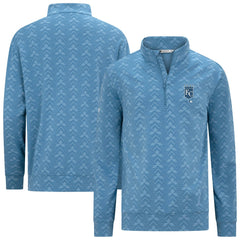 Kansas City Royals Levelwear Chameleon Quarter-Zip Pullover Blue