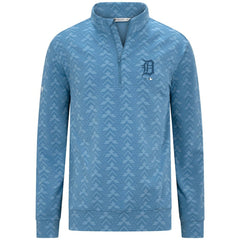 Detroit Tigers Levelwear Chameleon Quarter-Zip Pullover Blue