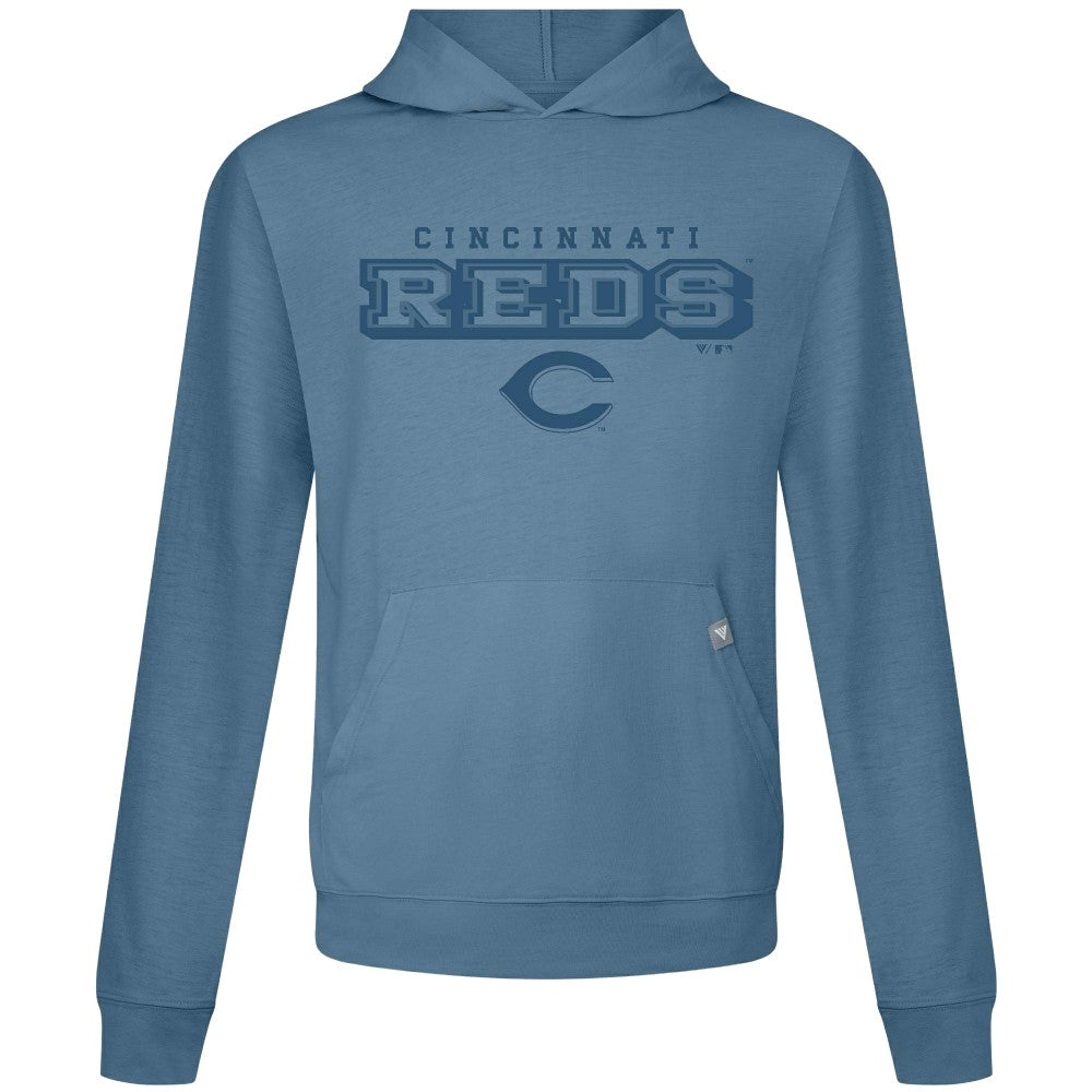 Cincinnati Reds Levelwear Relay Hoodie Blue
