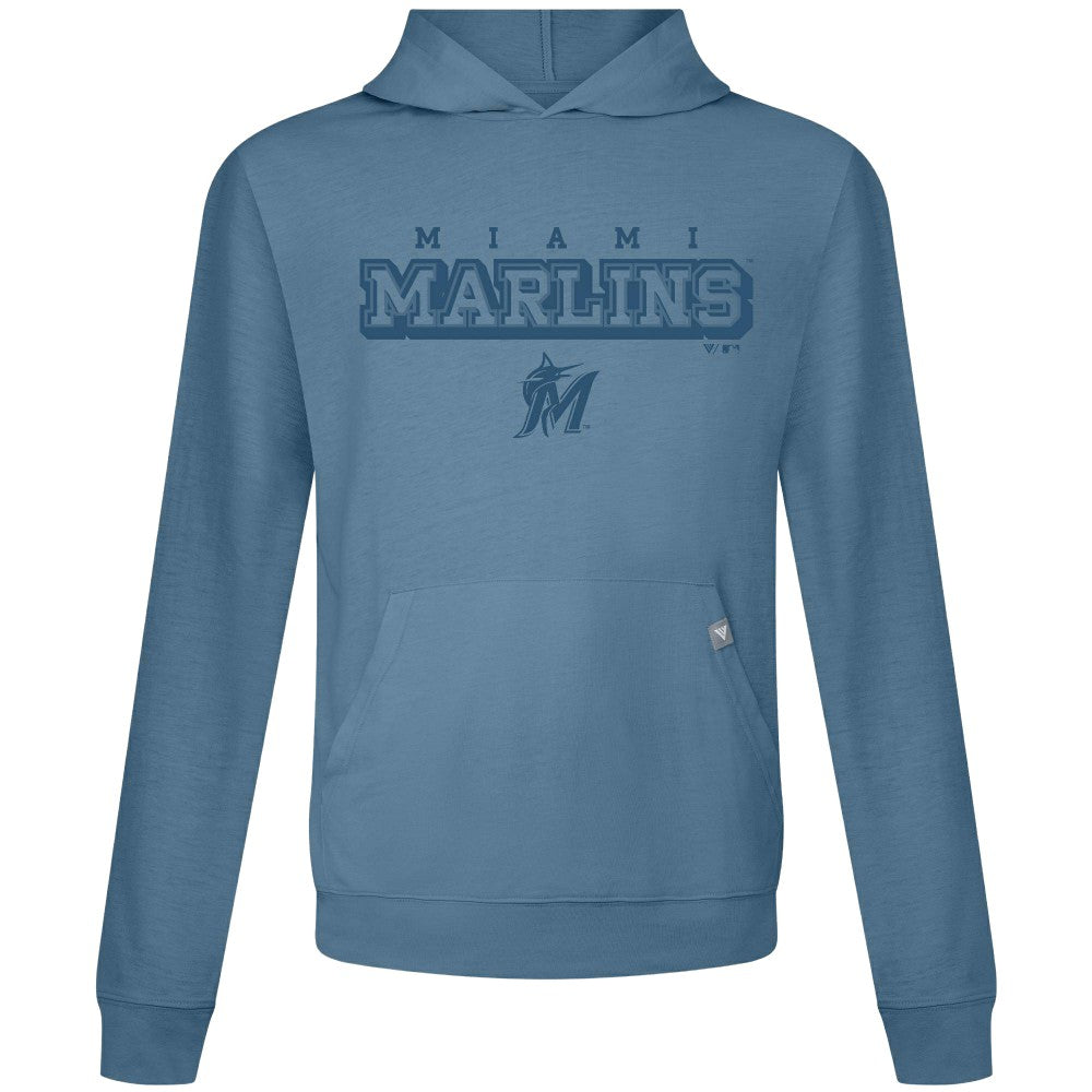 Miami Marlins Levelwear Relay Hoodie Blue
