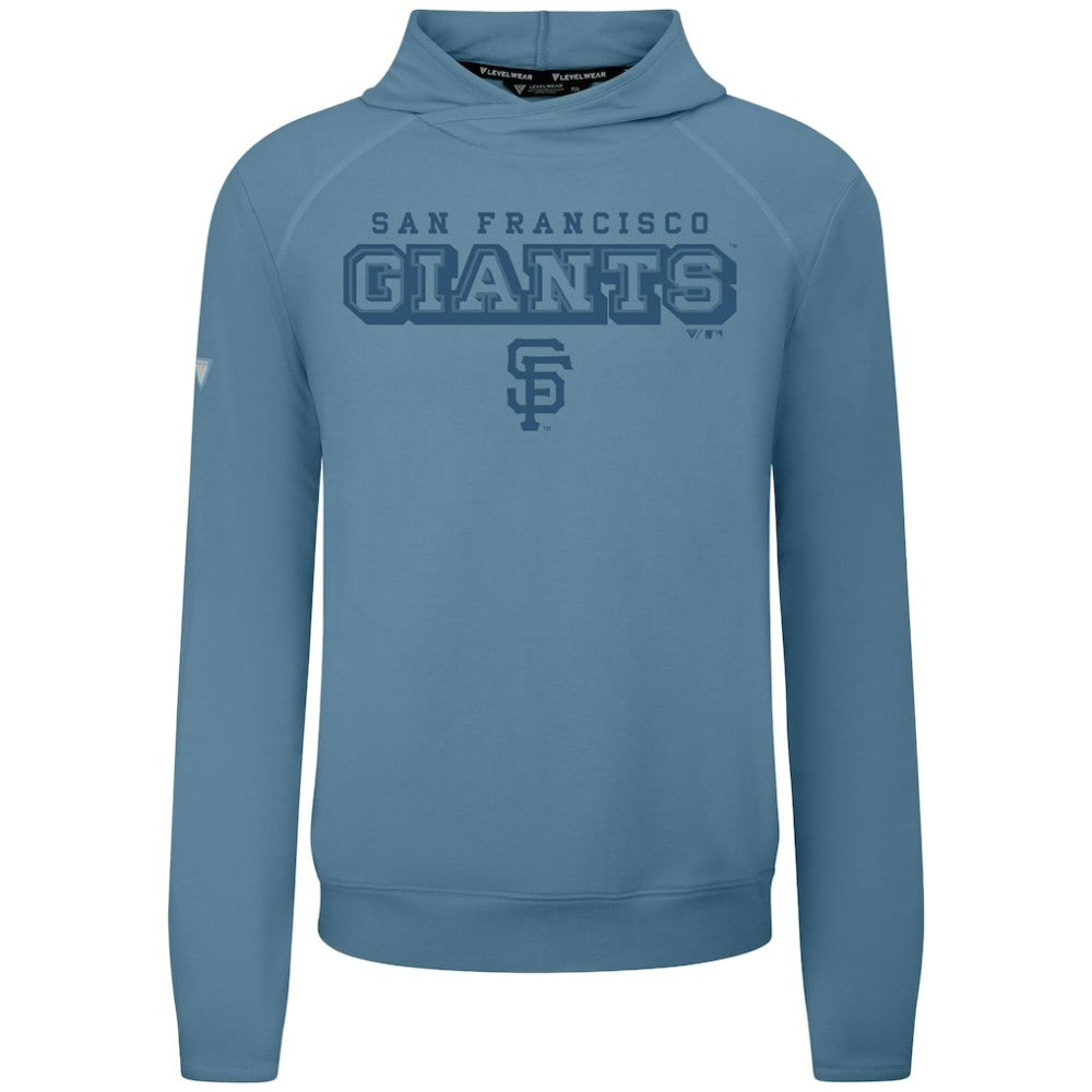 San Francisco Giants Levelwear Mandate Tri-Blend Hoodie Blue