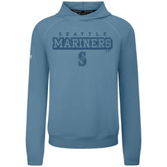 Seattle Mariners Levelwear Mandate Tri-Blend Hoodie Blue