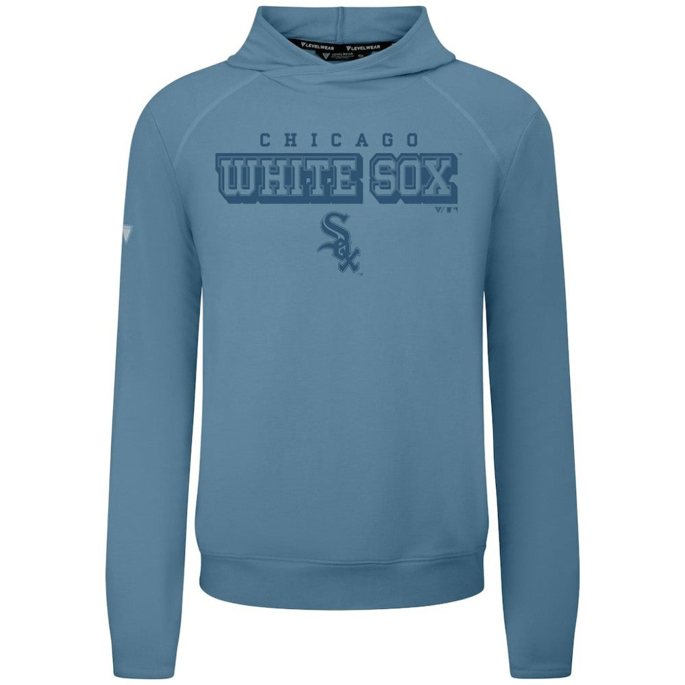 Chicago White Sox Levelwear Mandate Tri-Blend Hoodie Blue