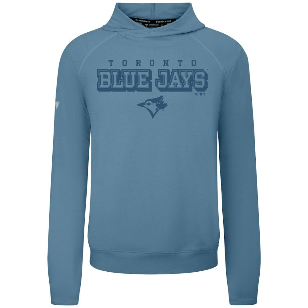 Toronto Blue Jays Levelwear Mandate Tri-Blend Hoodie Blue