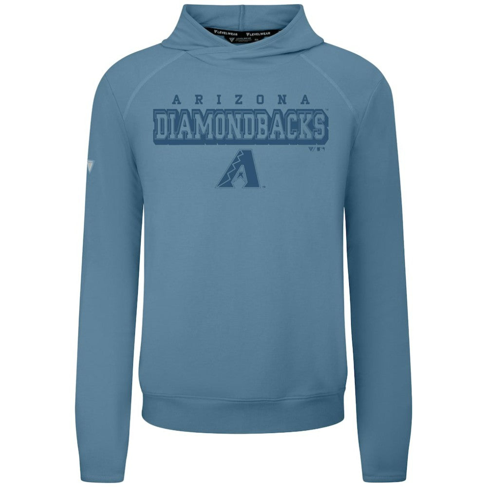 Arizona Diamondbacks Levelwear Mandate Tri-Blend Hoodie Blue
