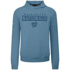 Washington Nationals Levelwear Mandate Tri-Blend Hoodie Blue