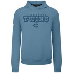 Minnesota Twins Levelwear Mandate Tri-Blend Hoodie Blue