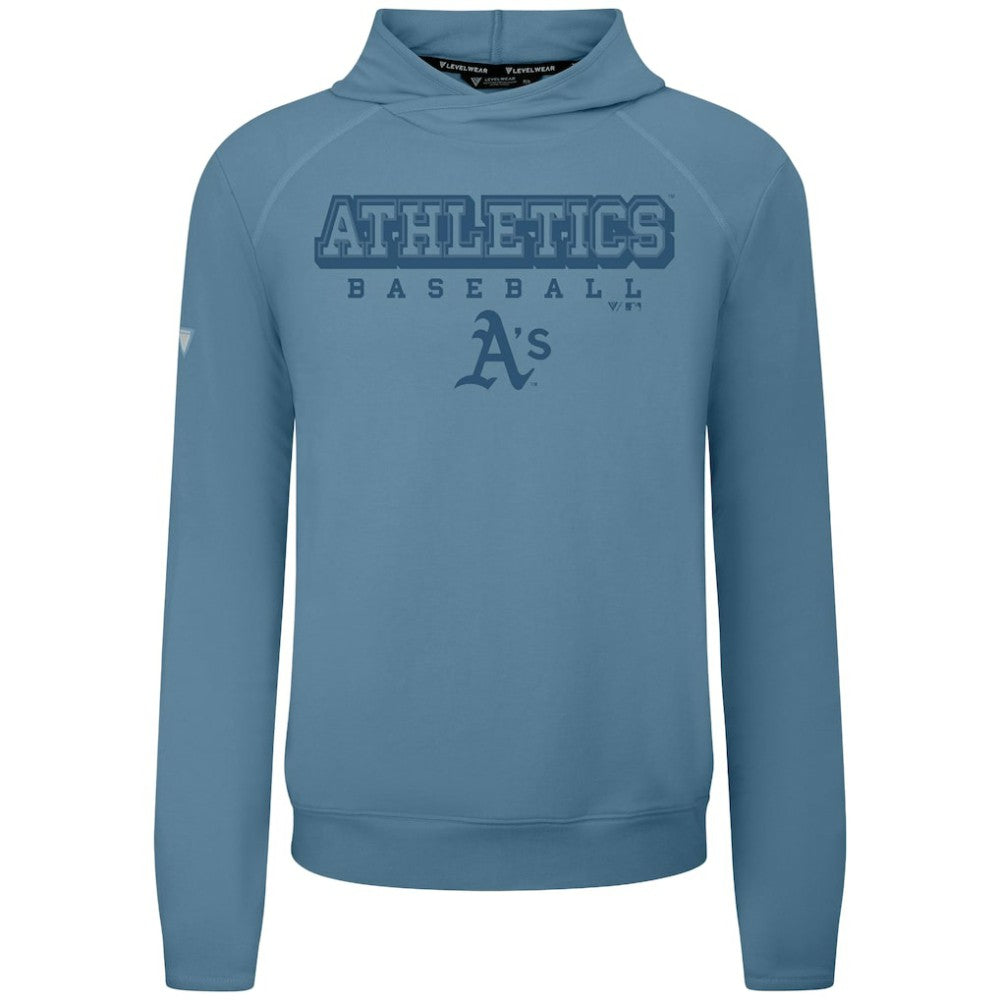 Athletics Levelwear Mandate Tri-Blend Hoodie Blue