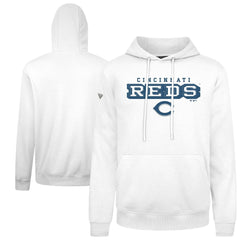 Cincinnati Reds Levelwear Podium Hoodie White