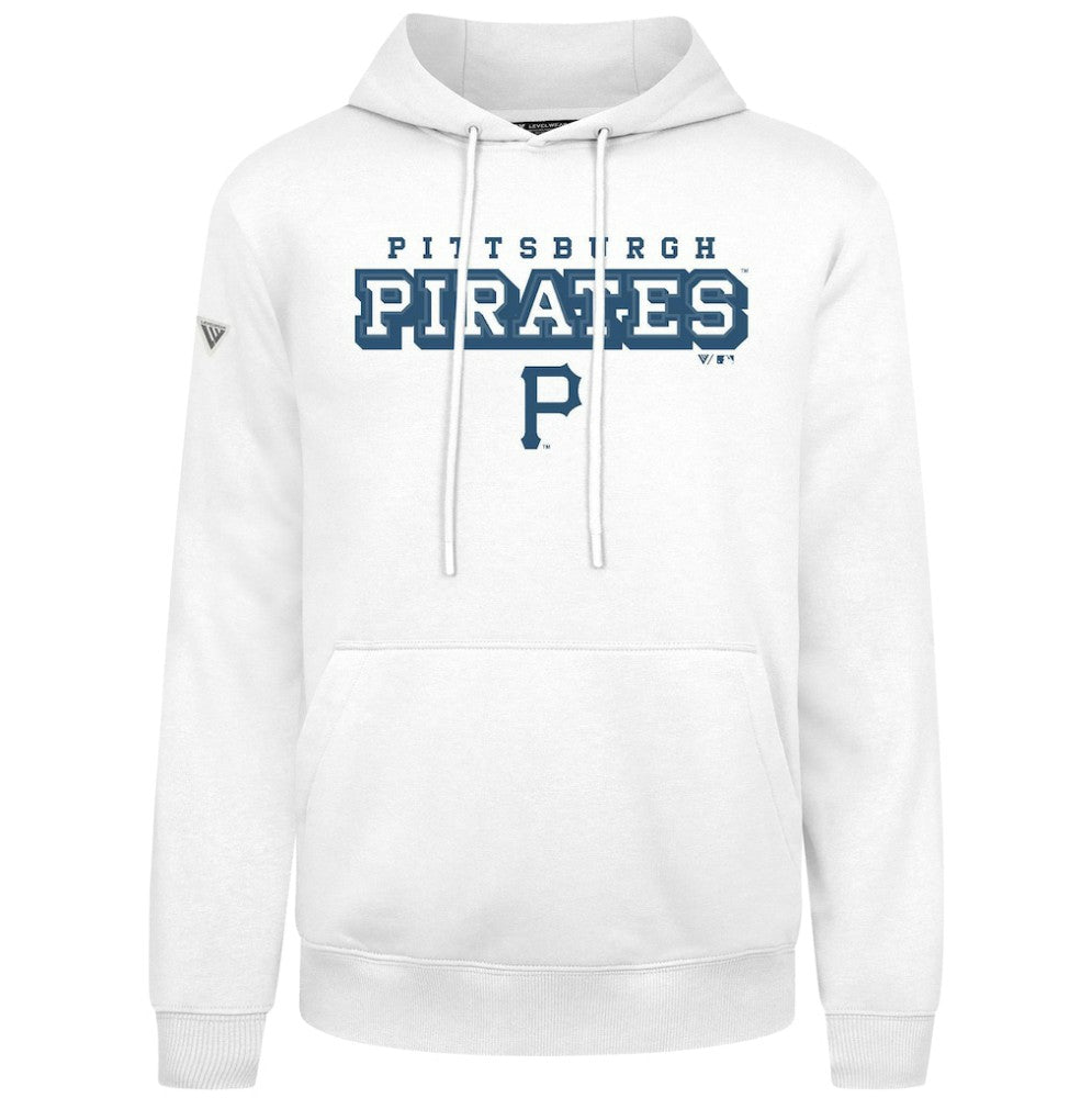 Pittsburgh Pirates Levelwear Podium Hoodie White