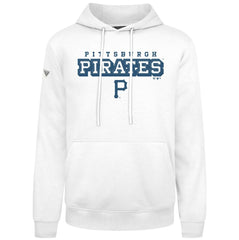 Pittsburgh Pirates Levelwear Podium Hoodie White