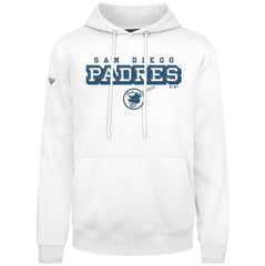 San Diego Padres Levelwear Podium Hoodie White