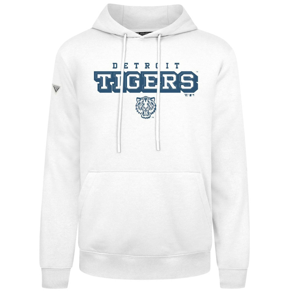 Detroit Tigers Levelwear Podium Hoodie White