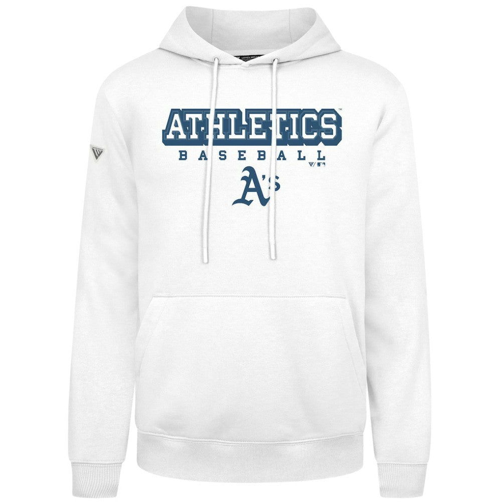 Athletics Levelwear Podium Hoodie White