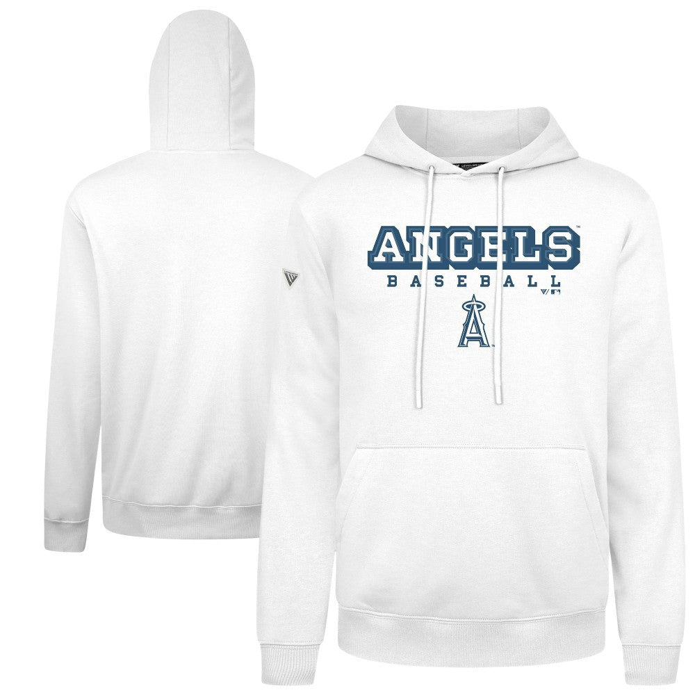 Los Angeles Angels Levelwear Podium Hoodie White