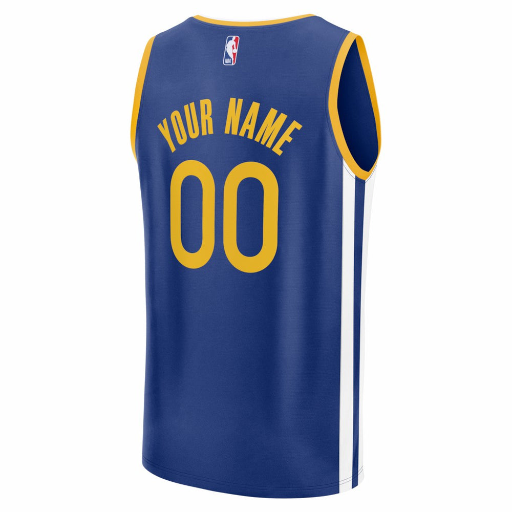 Golden State Warriors Fast Break Custom Jersey sale - Icon Editi- Royal sale