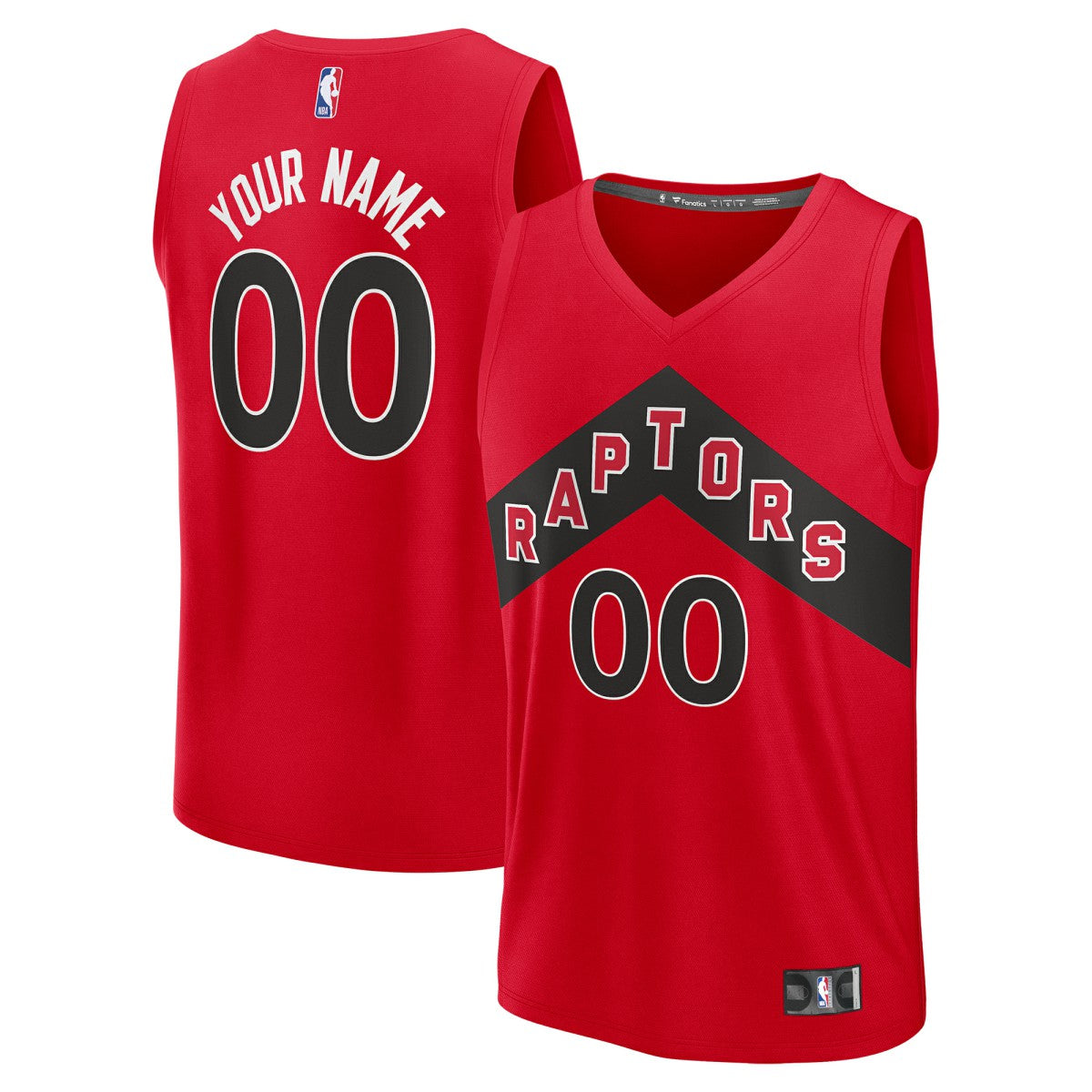 Toronto Raptors Fast Break Custom Jersey - Icon Edition - Red sale
