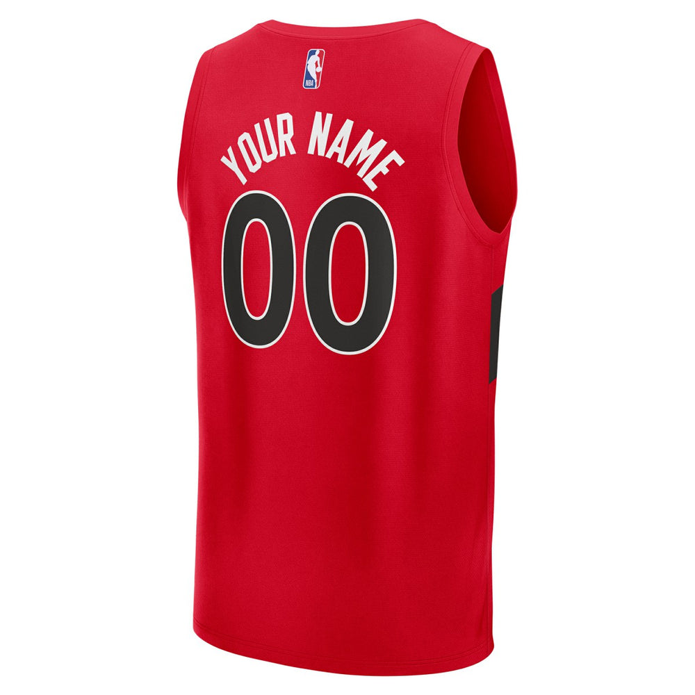Toronto Raptors Fast Break Custom Jersey - Icon Edition - Red sale