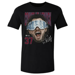Connor Hellebuyck US Men's Hockey 500 Level Goggles T-Shirt - Black T-shirts