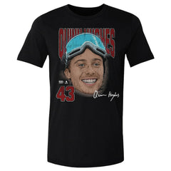Quinn Hughes US Men's Hockey 500 Level Goggles T-Shirt - Black T-shirts