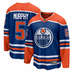 Connor Murphy Edmonton Oilers Fanatics Home Breakaway Jersey - Royal Jerseys