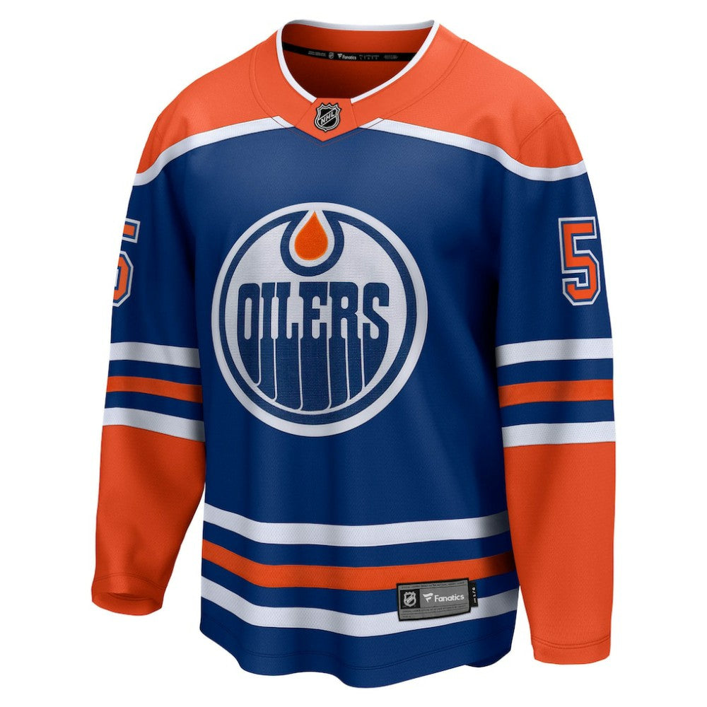 Connor Murphy Edmonton Oilers Fanatics Home Breakaway Jersey - Royal Jerseys