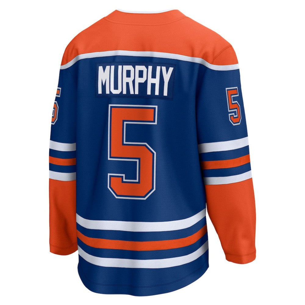 Connor Murphy Edmonton Oilers Fanatics Home Breakaway Jersey - Royal Jerseys