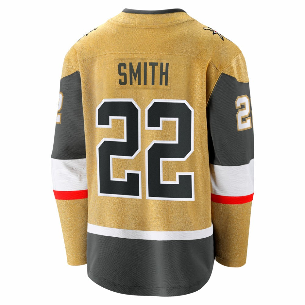 Cole Smith Vegas Golden Knights Fanatics Home Breakaway Jersey - Gold Jerseys