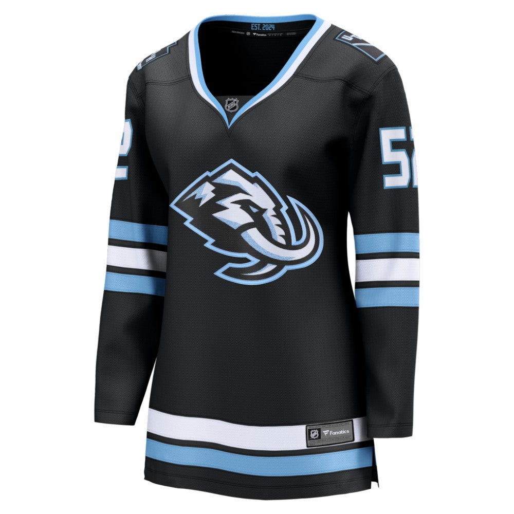 MacKenzie Weegar Utah Mammoth Fanatics Women's Home Breakaway Jersey - Black Jerseys