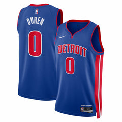 Jalen Duren Detroit Pistons Unisex Swingman Jersey sale - Icon Editi- Blue sale