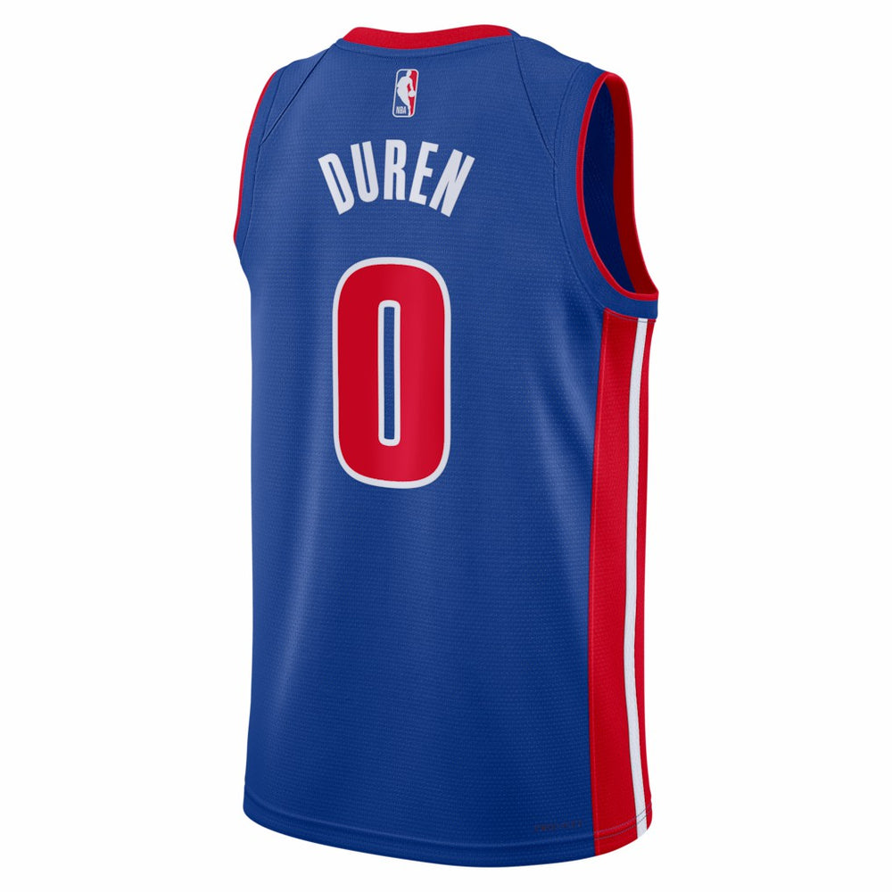 Jalen Duren Detroit Pistons Unisex Swingman Jersey sale - Icon Editi- Blue sale