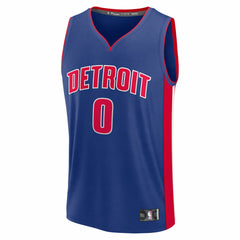 Jalen Duren Detroit Pistons Fast Break Replica Jersey sale - Icon Editi- Blue cheap