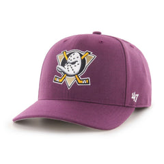 Anaheim Ducks '47 Cold Zone MVP Adjustable Hat - Purple Hats