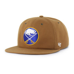 Buffalo Sabres Carhartt x '47 Captain Snapback Hat - Tan Hats
