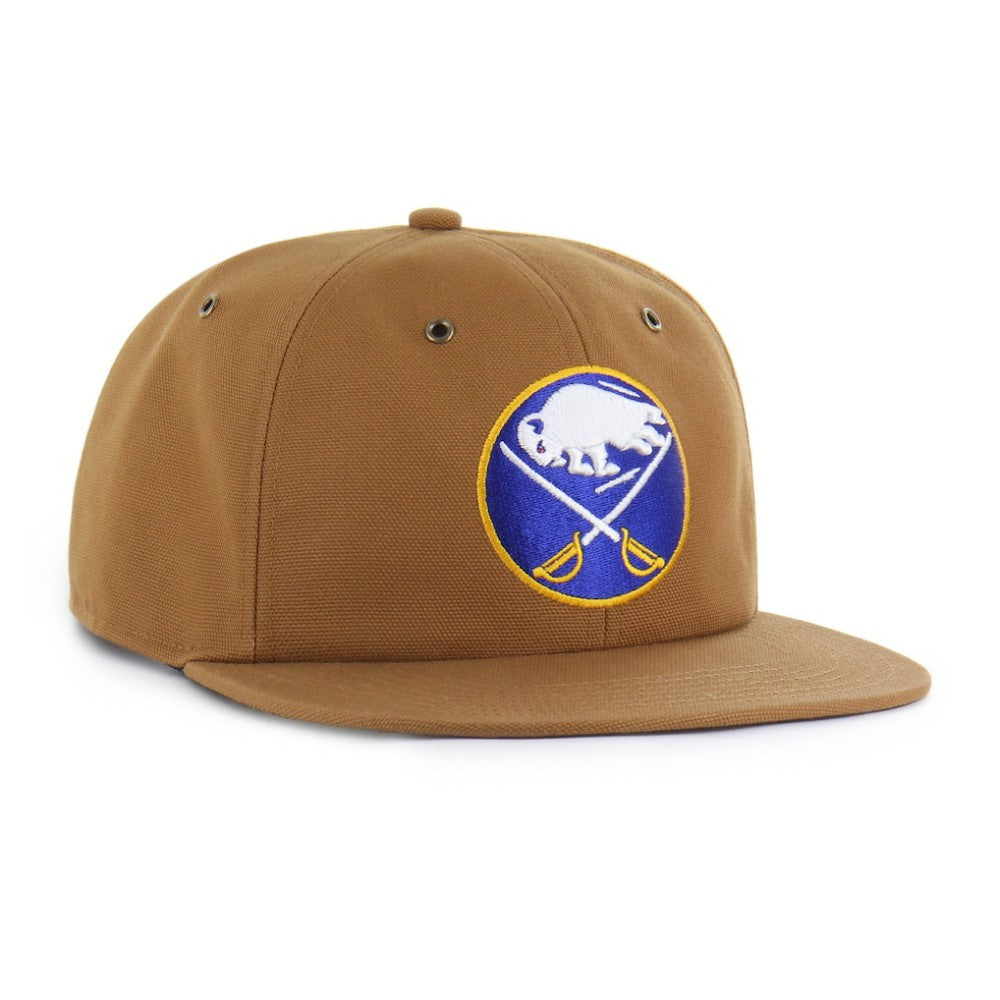 Buffalo Sabres Carhartt x '47 Captain Snapback Hat - Tan Hats